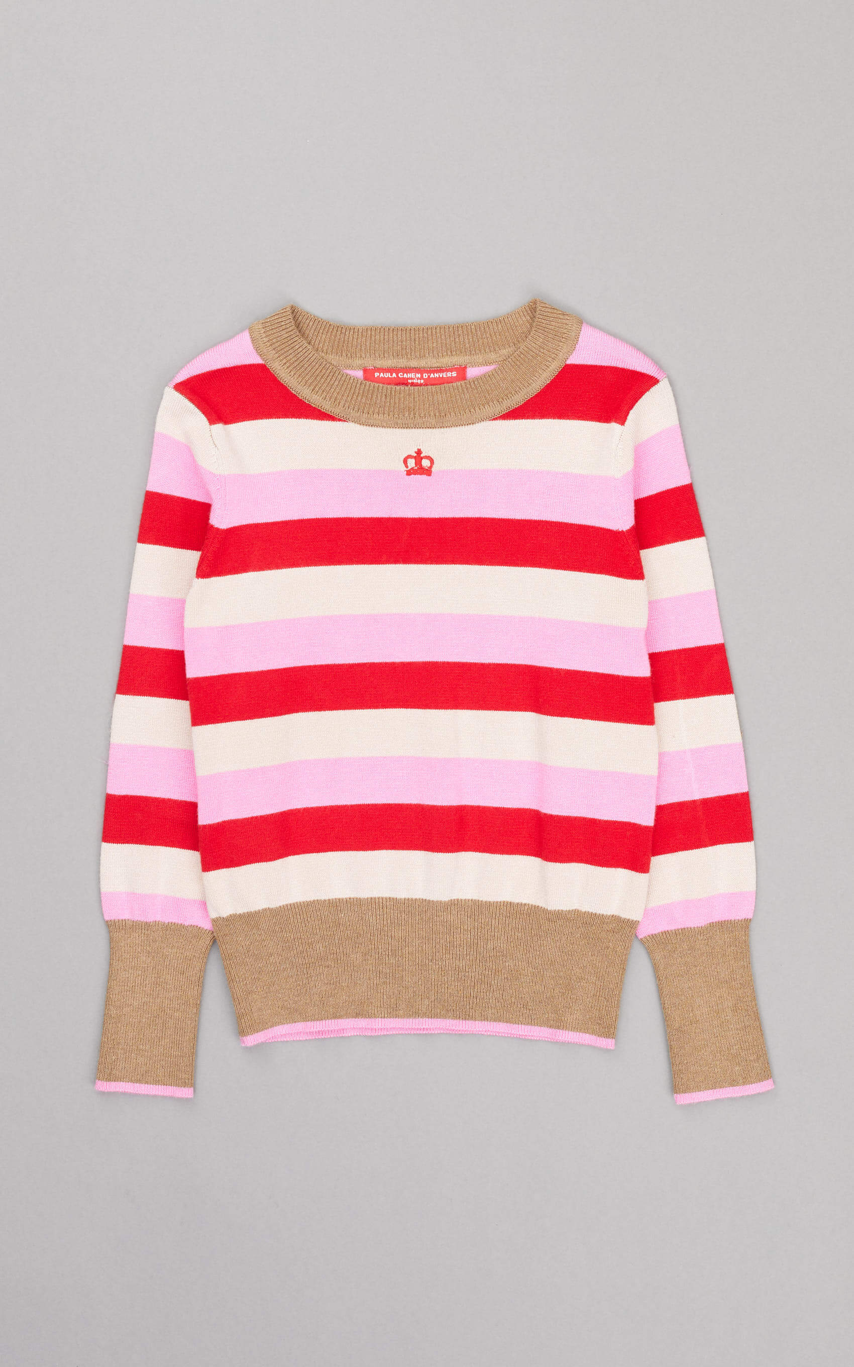 sweater rayado multicolor