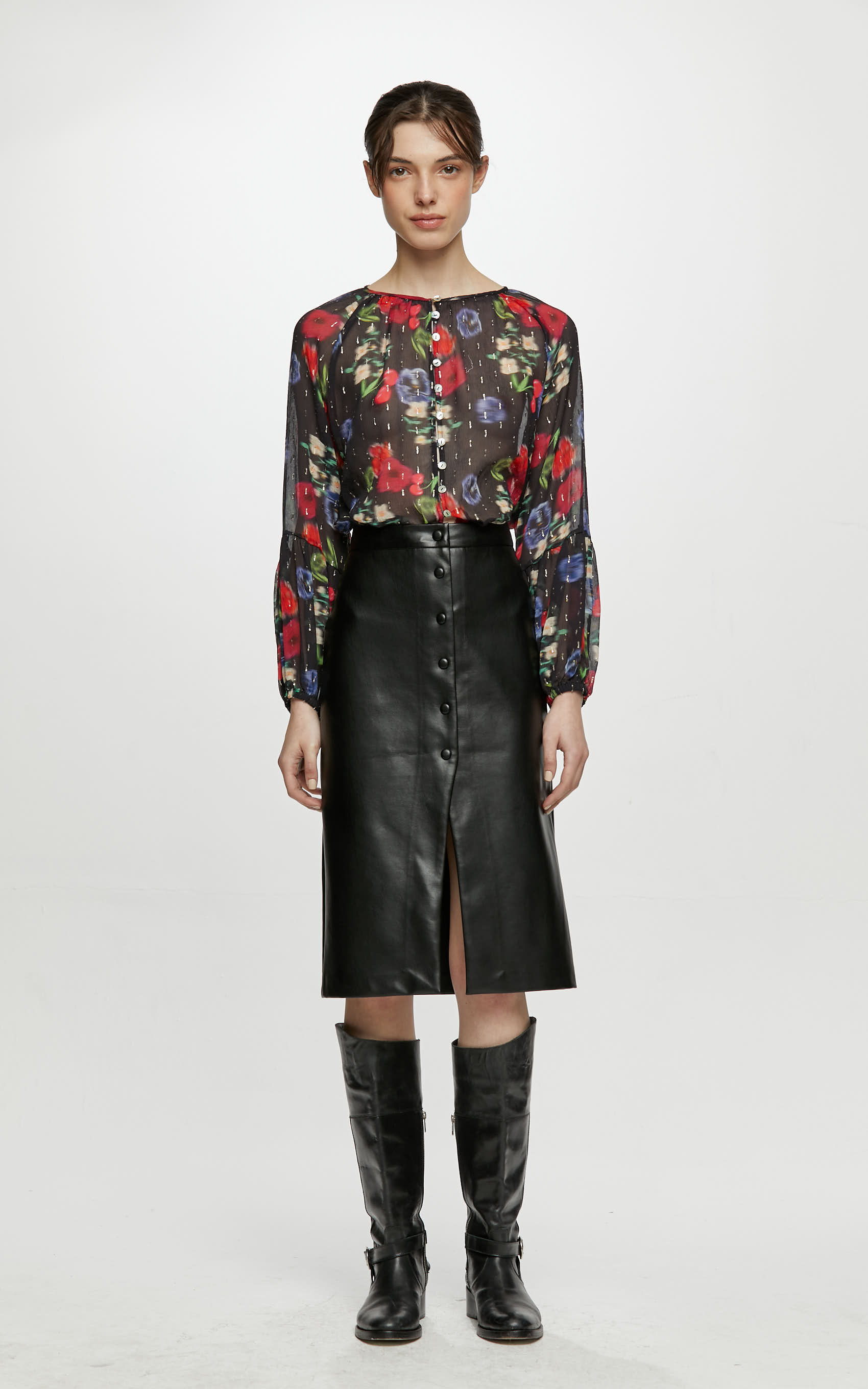 Pollera Negro