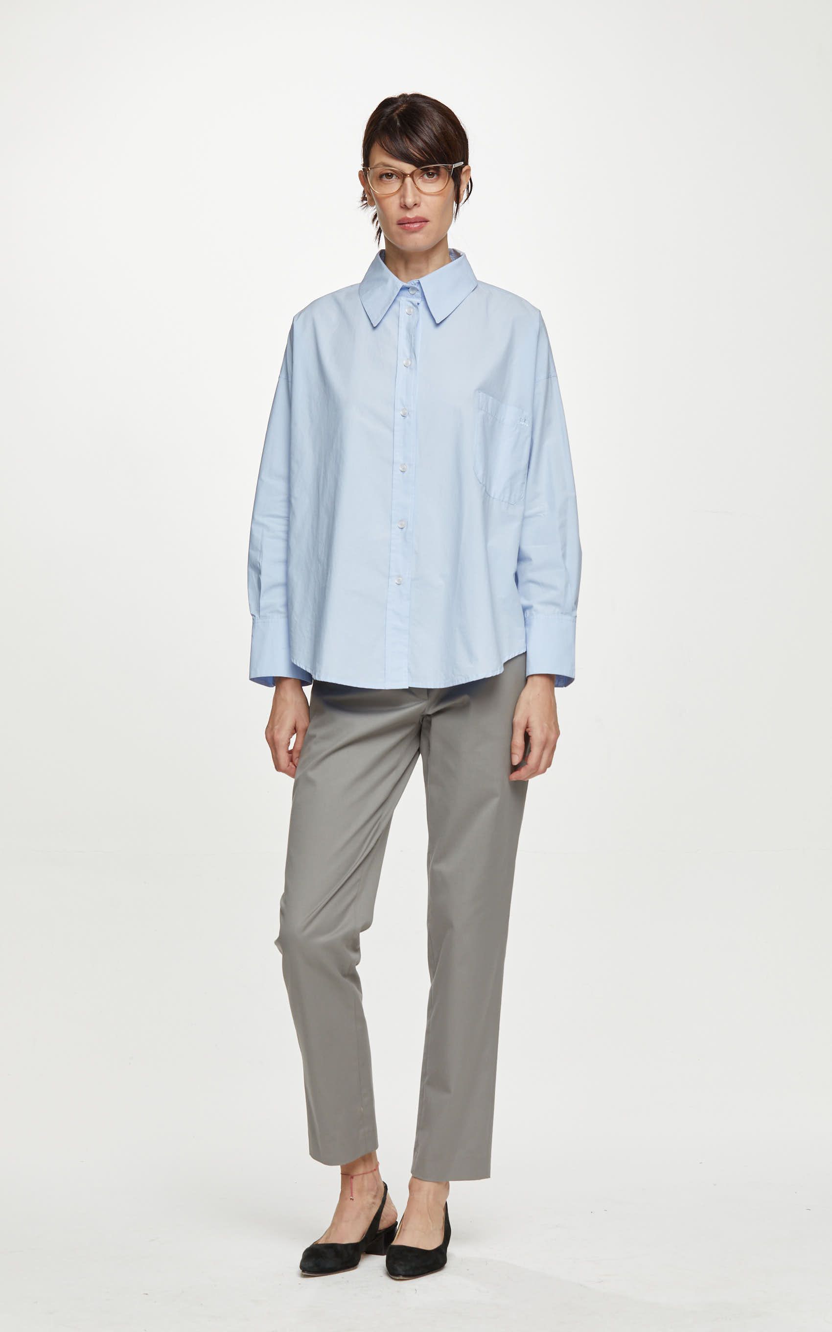 Camisa Celeste