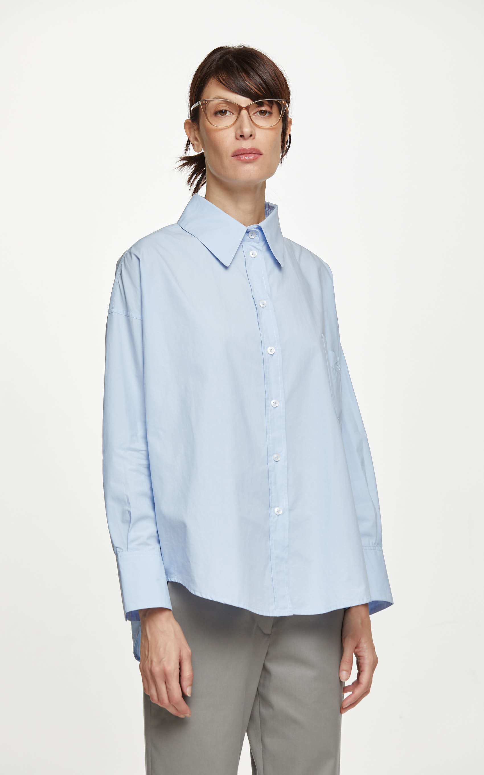 Camisa Celeste