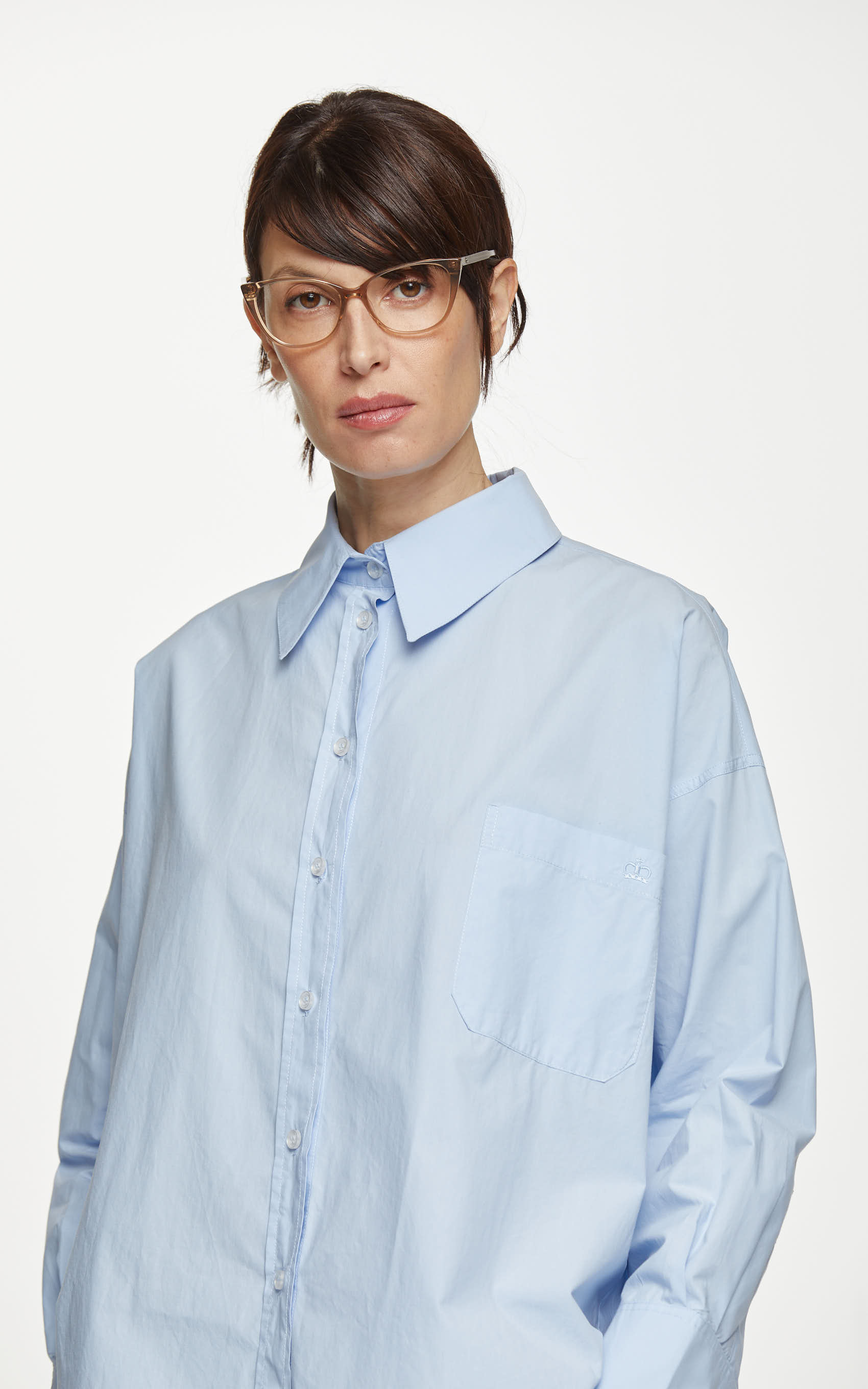 Camisa Celeste