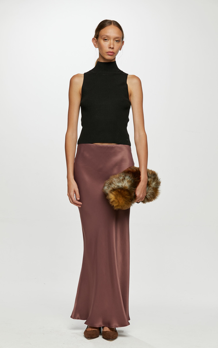 Pollera bordo