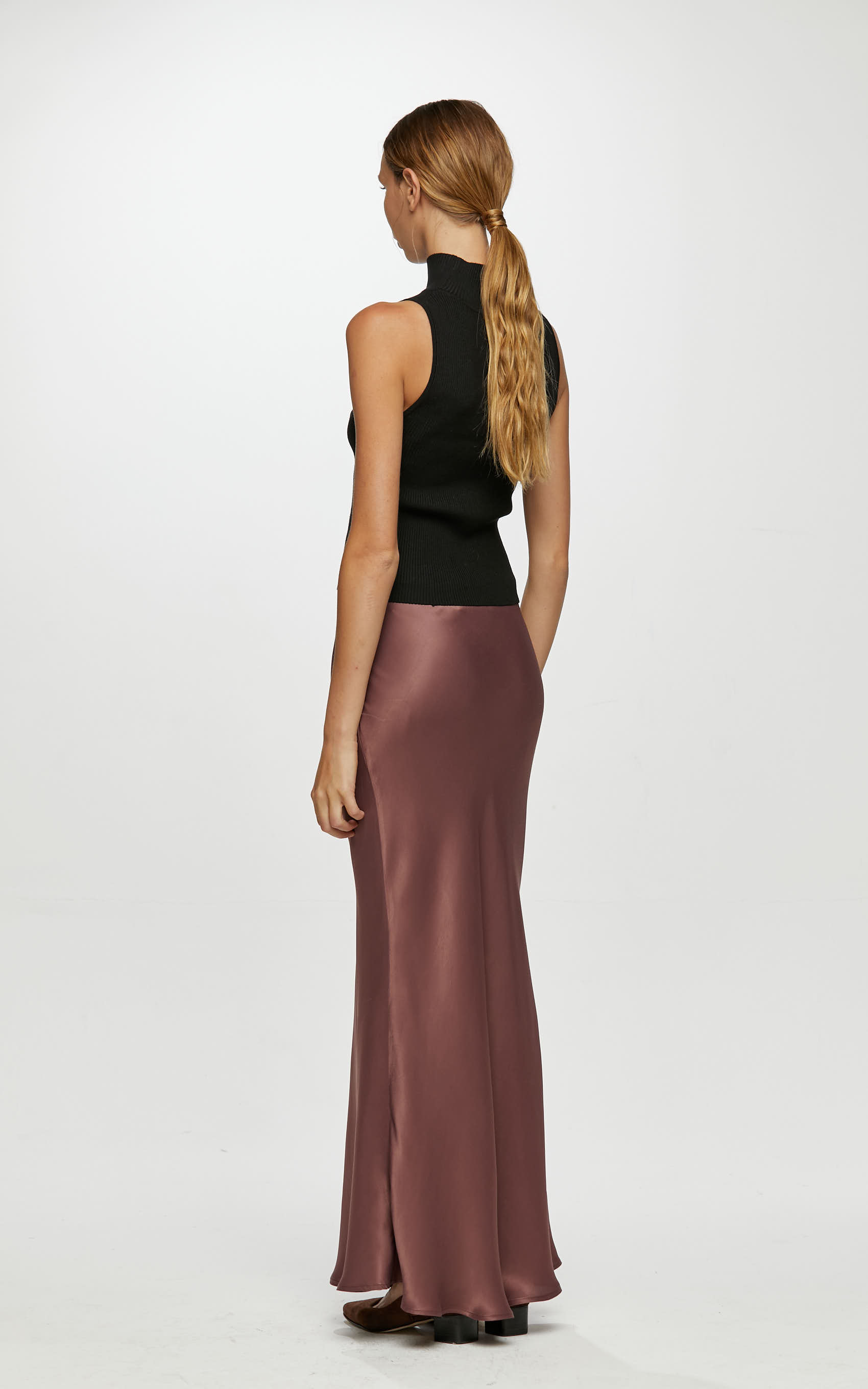 Pollera bordo