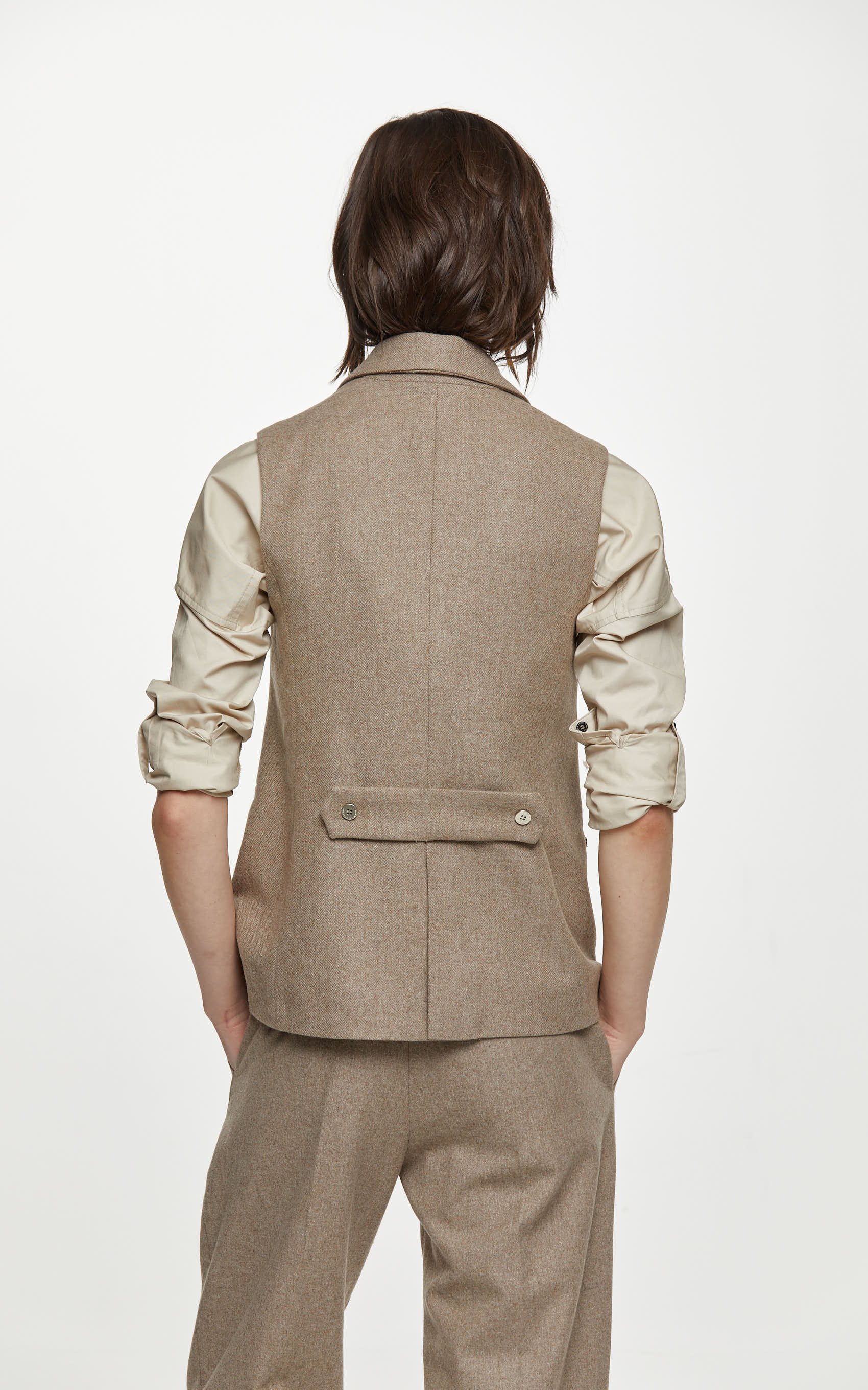 Chaleco Beige