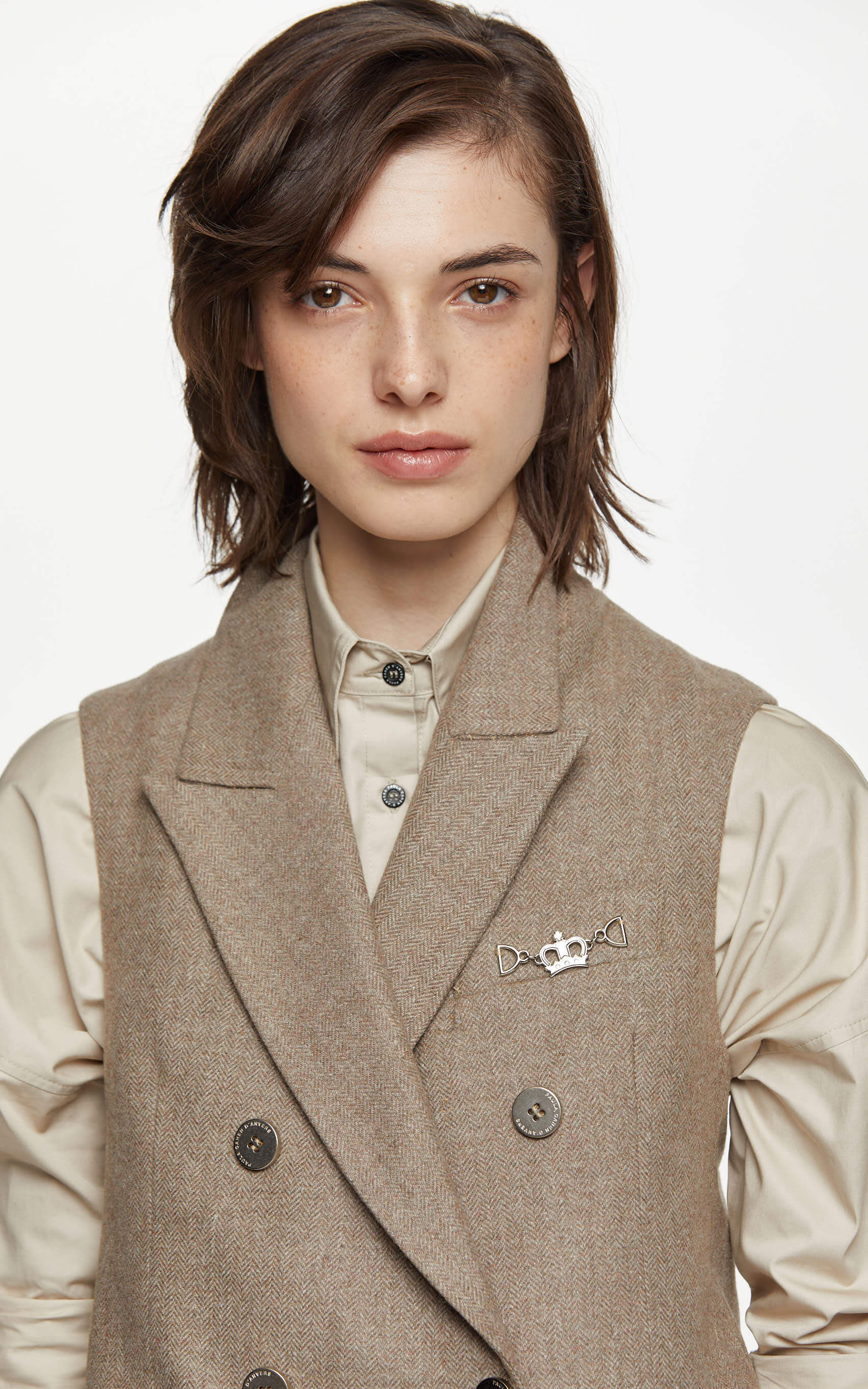 Chaleco Beige