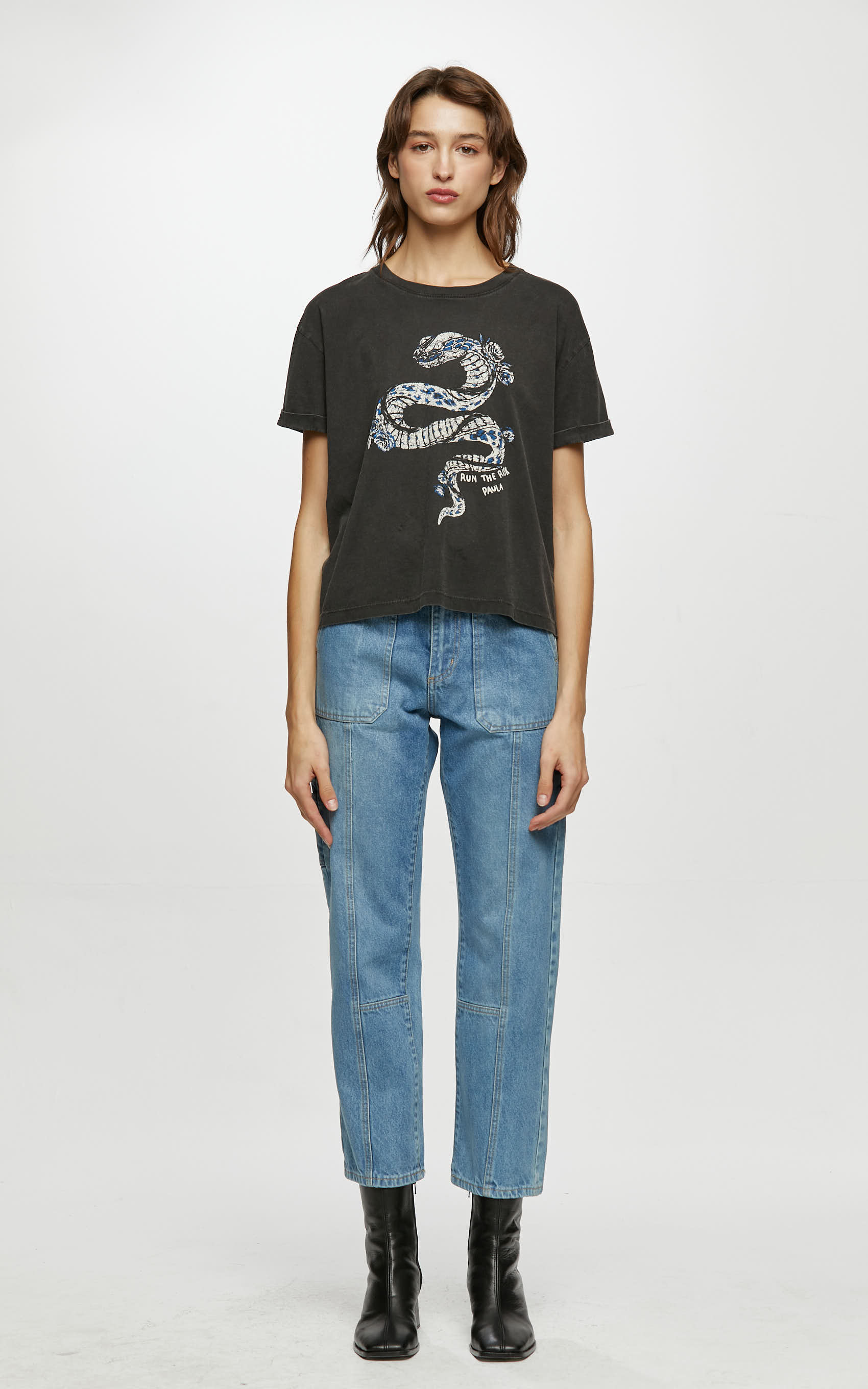 Remera Negro
