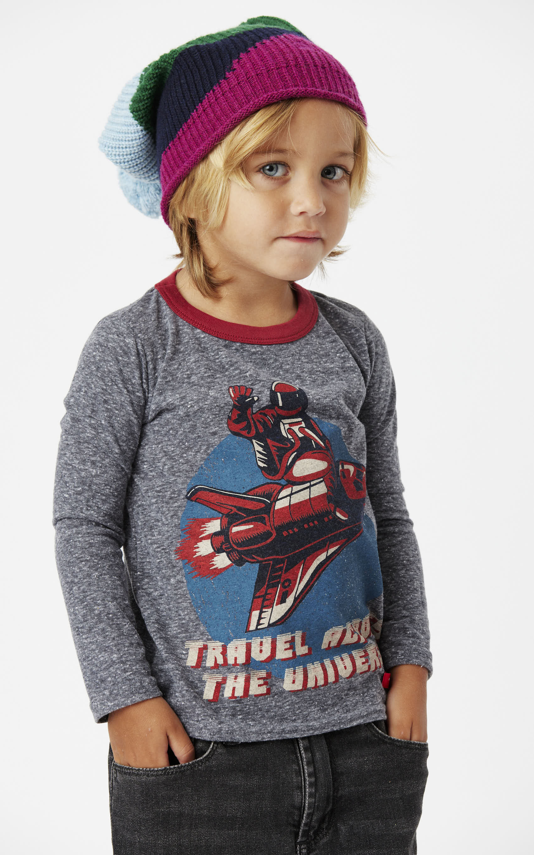 Remera Gris Melange