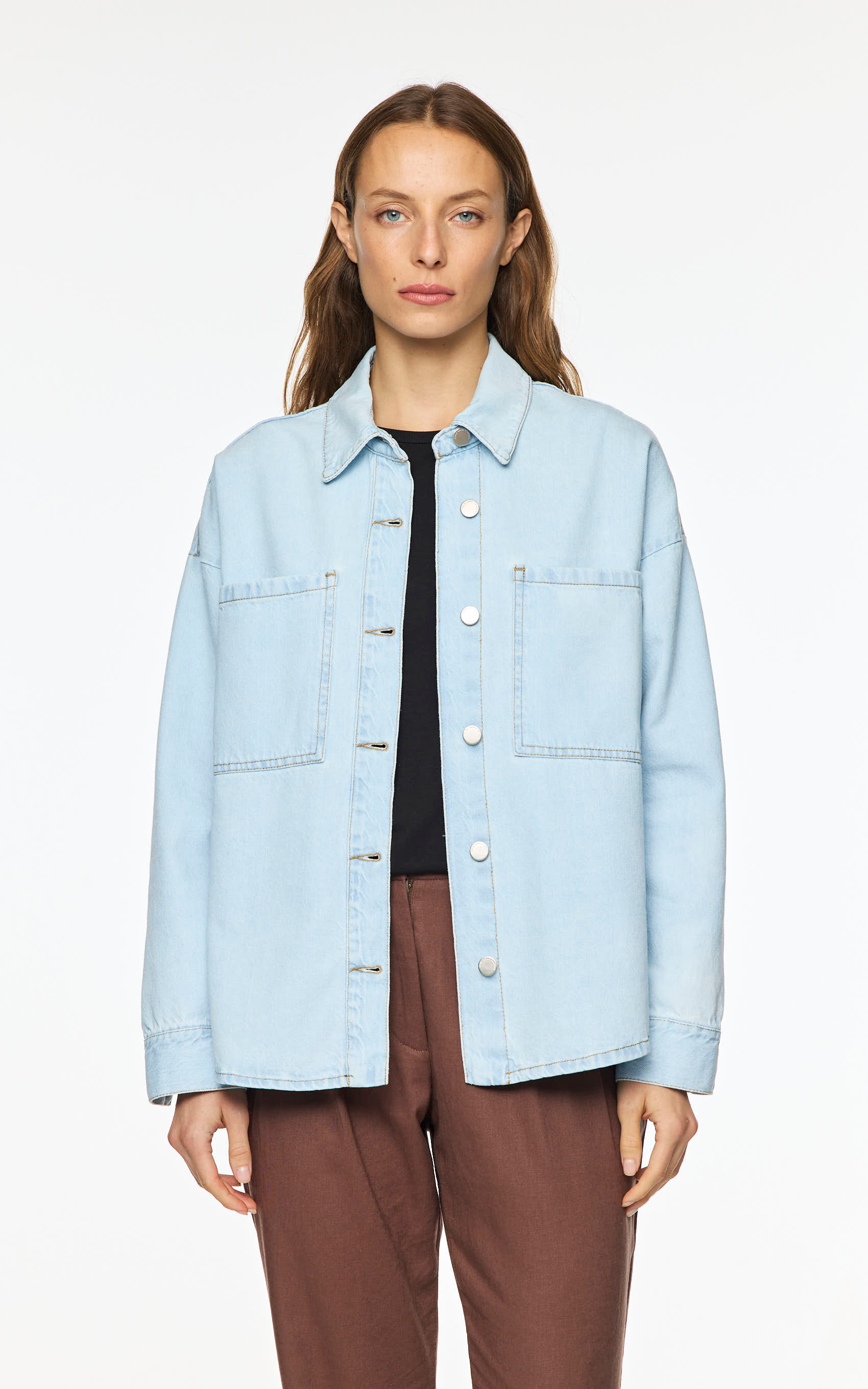 Camisa Celeste