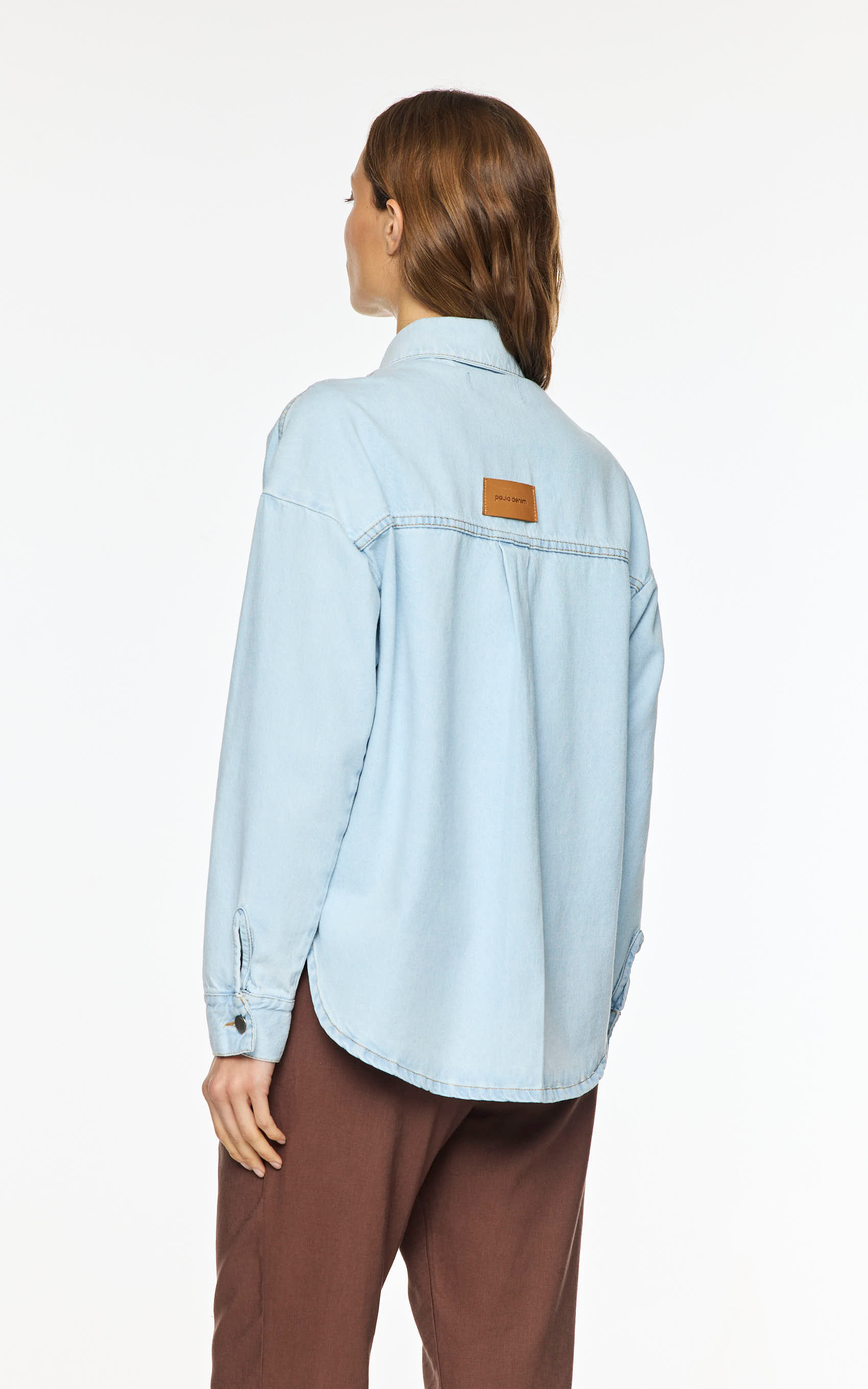 Camisa Celeste