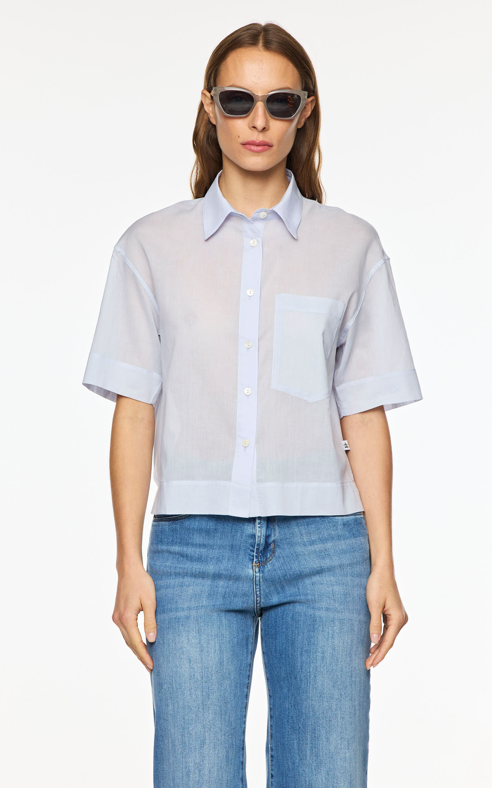 Camisa Celeste