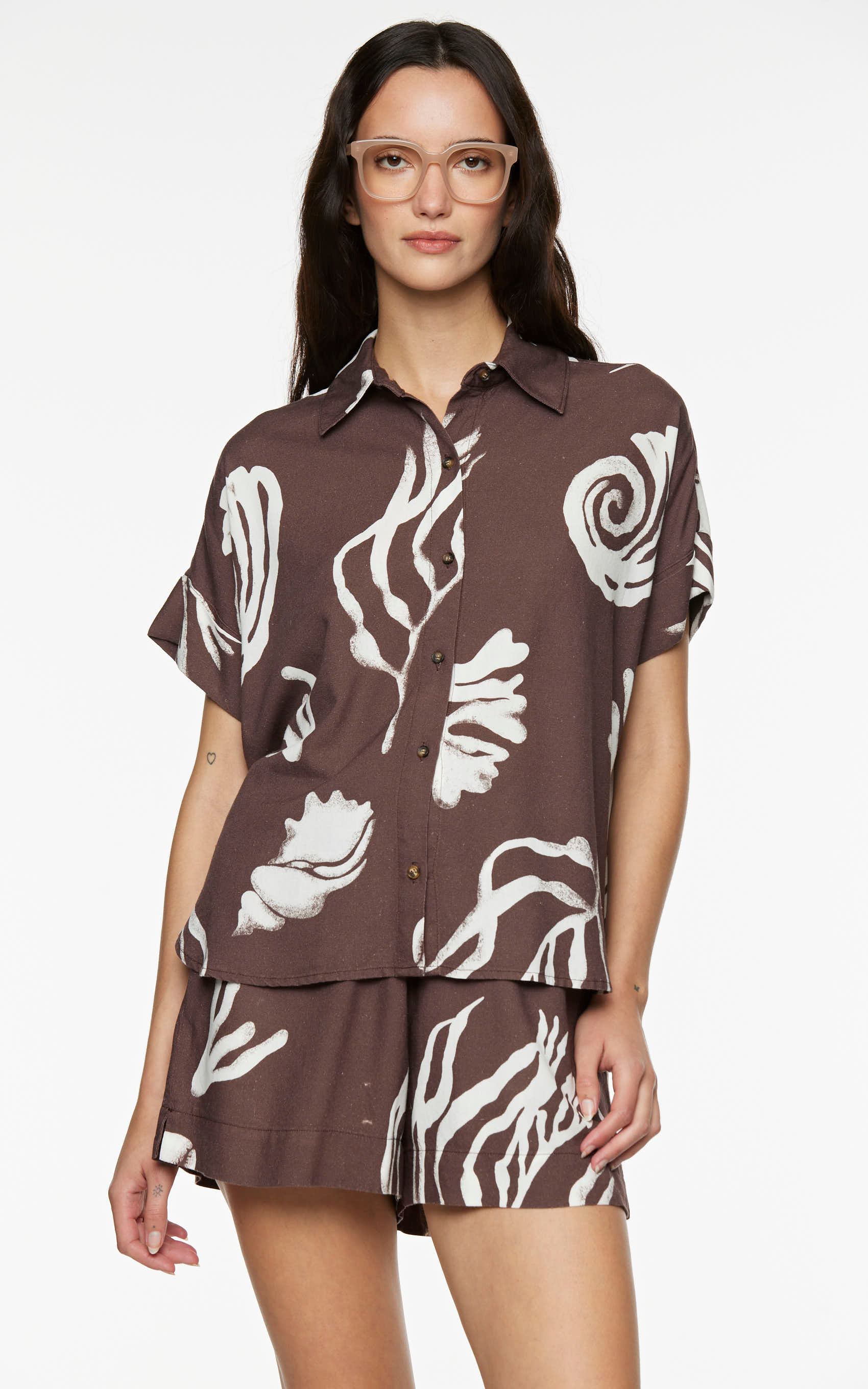 Camisa Marrón