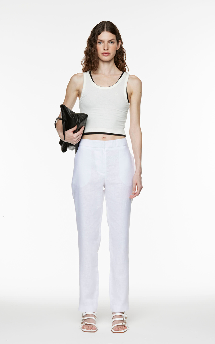 Pantalon Blanco
