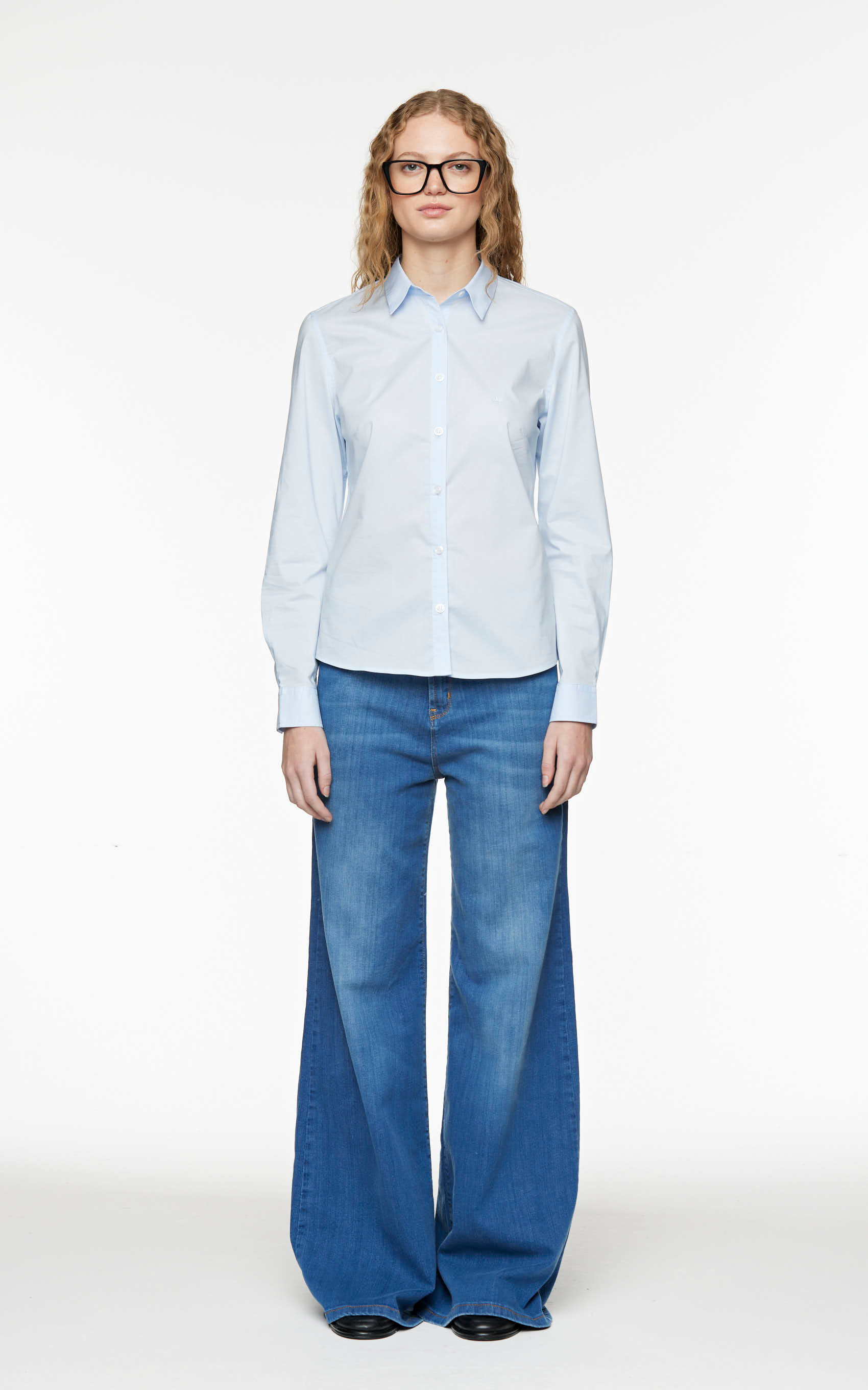 Camisa Celeste
