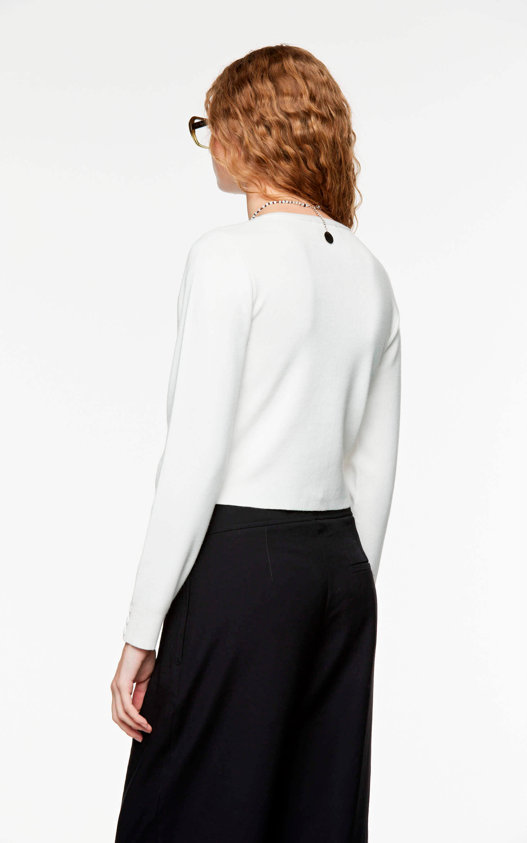 Cardigan Blanco