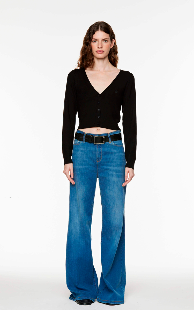 Cardigan Negro