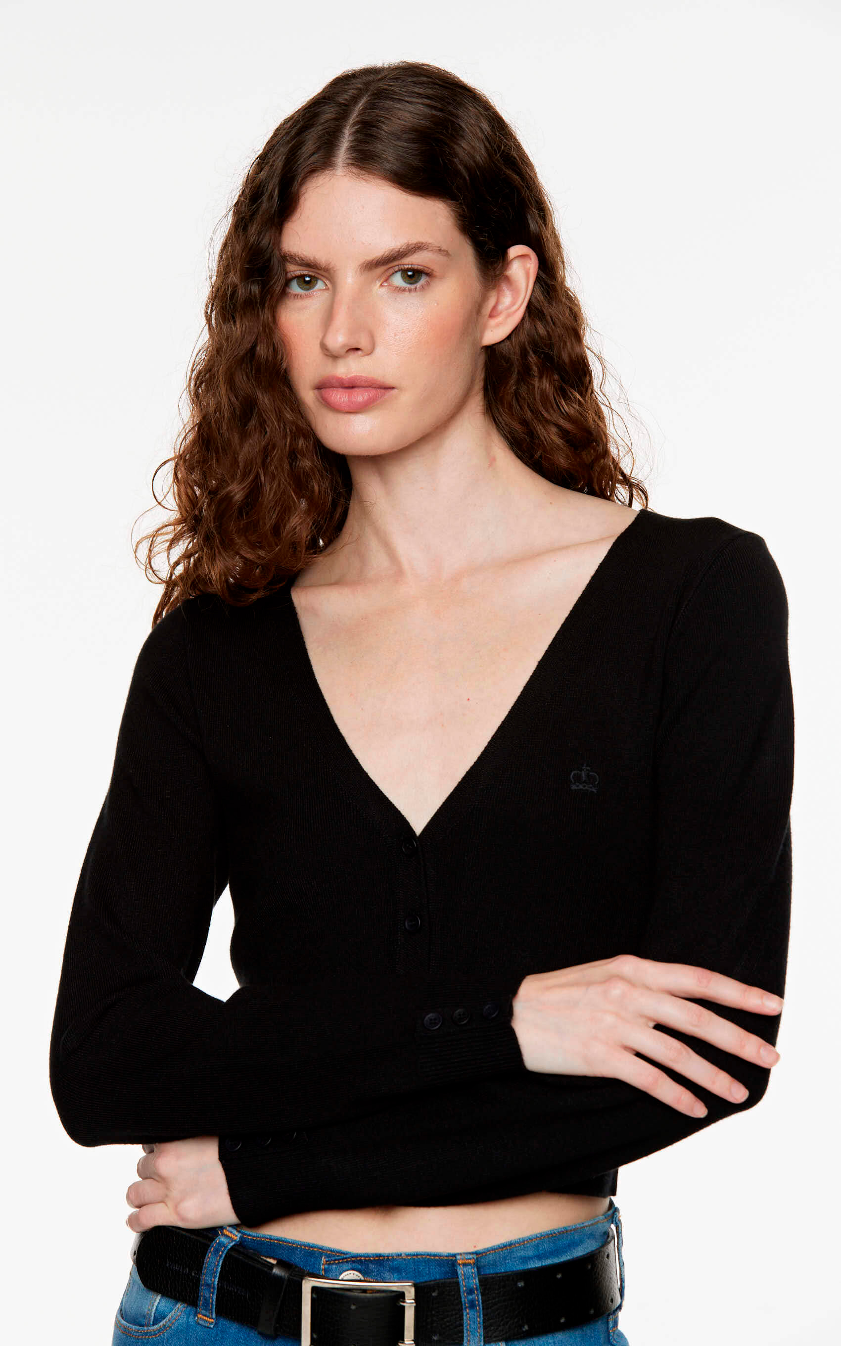 Cardigan Negro