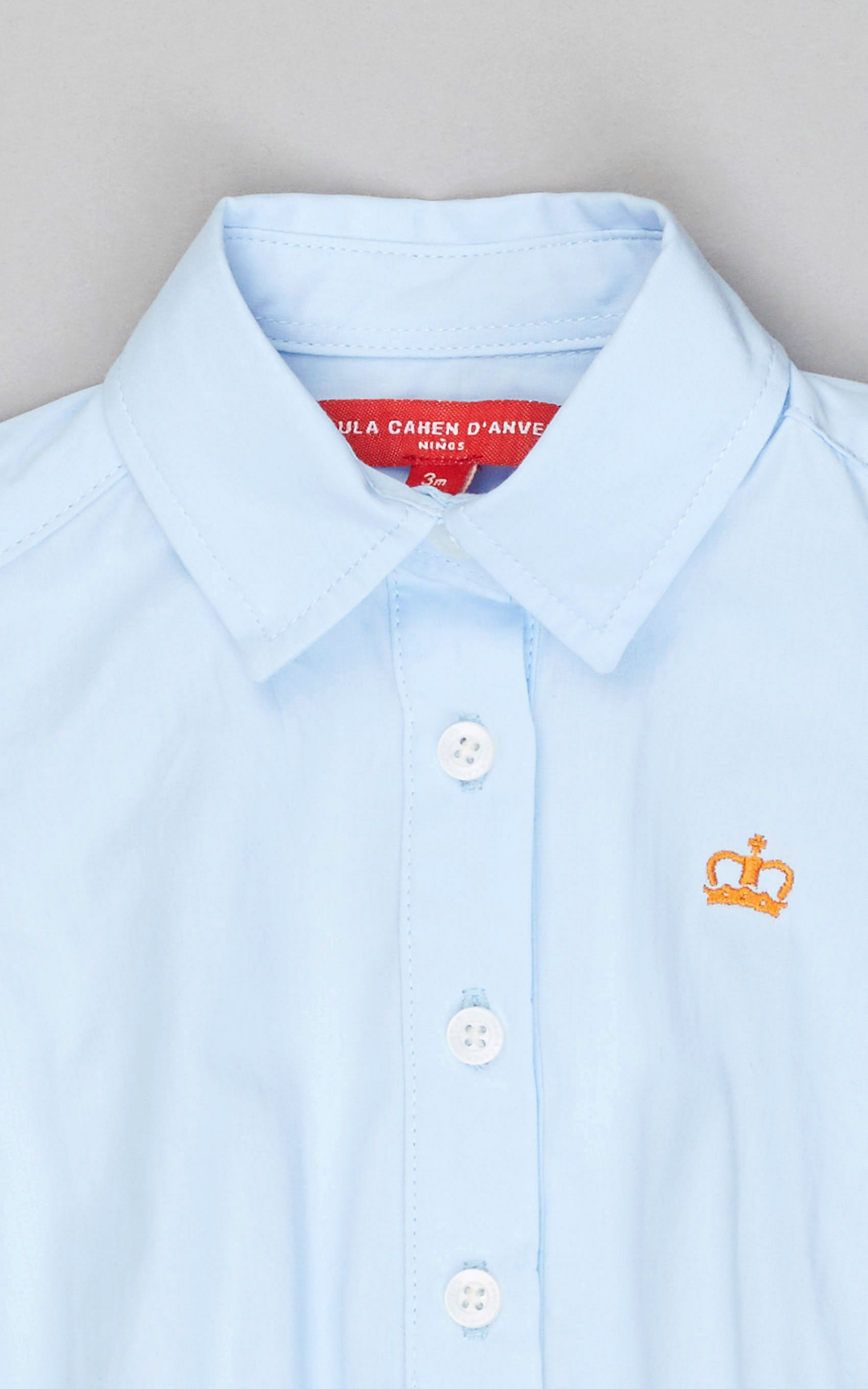 Camisa Celeste
