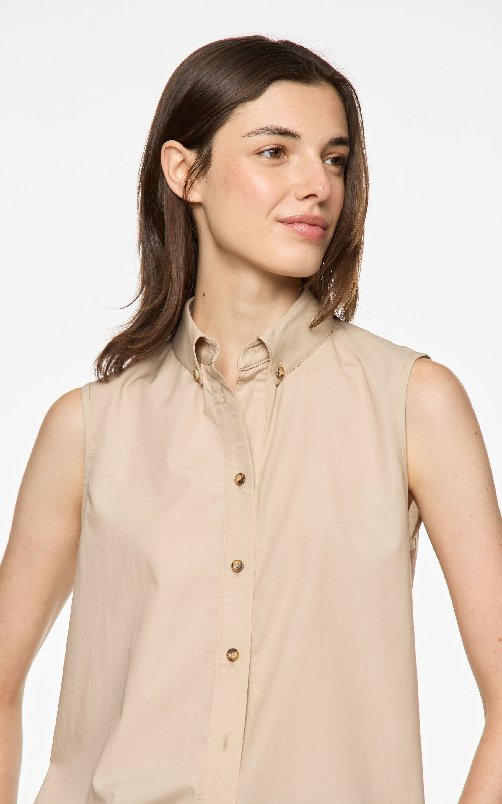 Camisa Beige