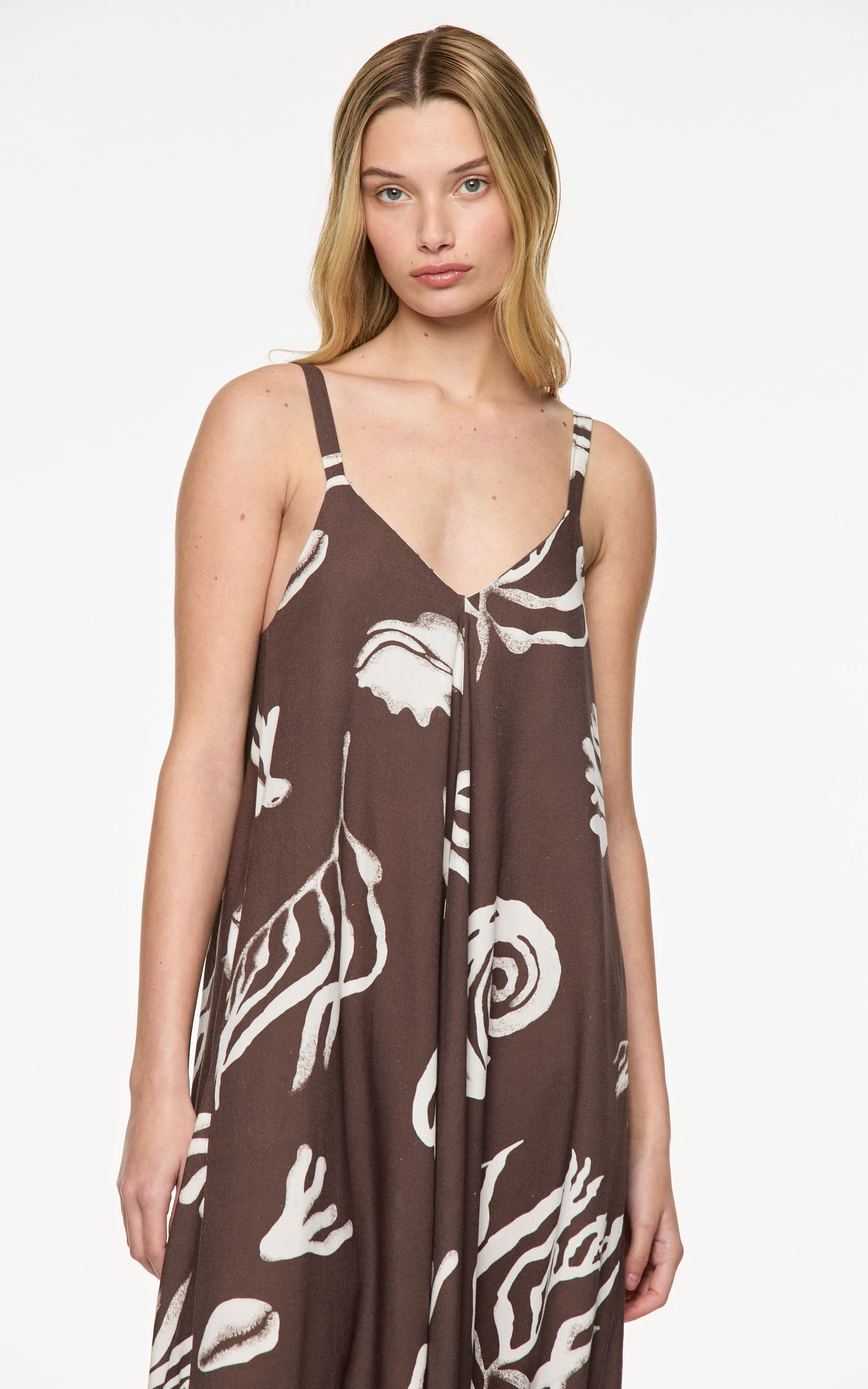 Vestido Marrón