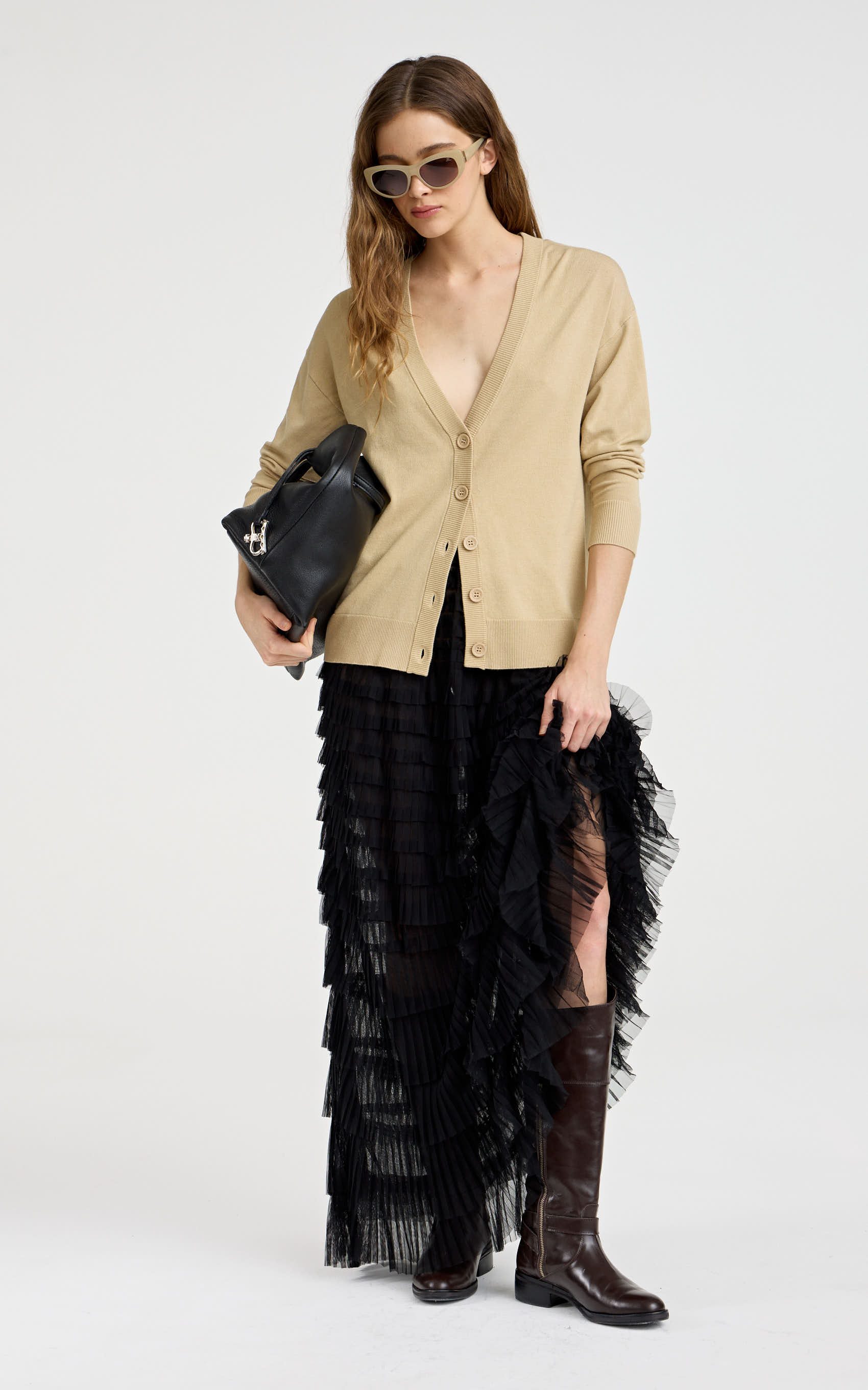 Cardigan Beige
