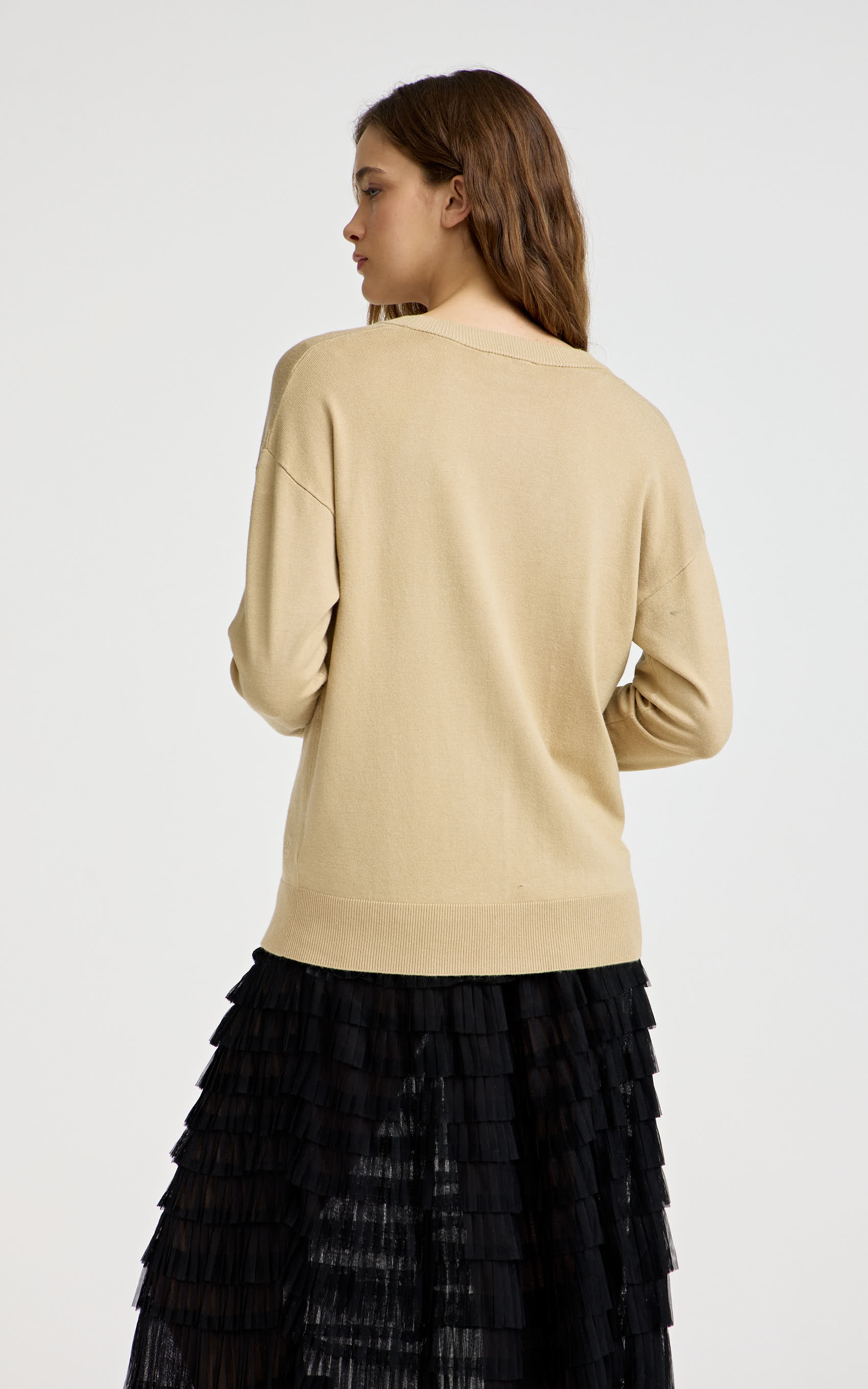Cardigan Beige