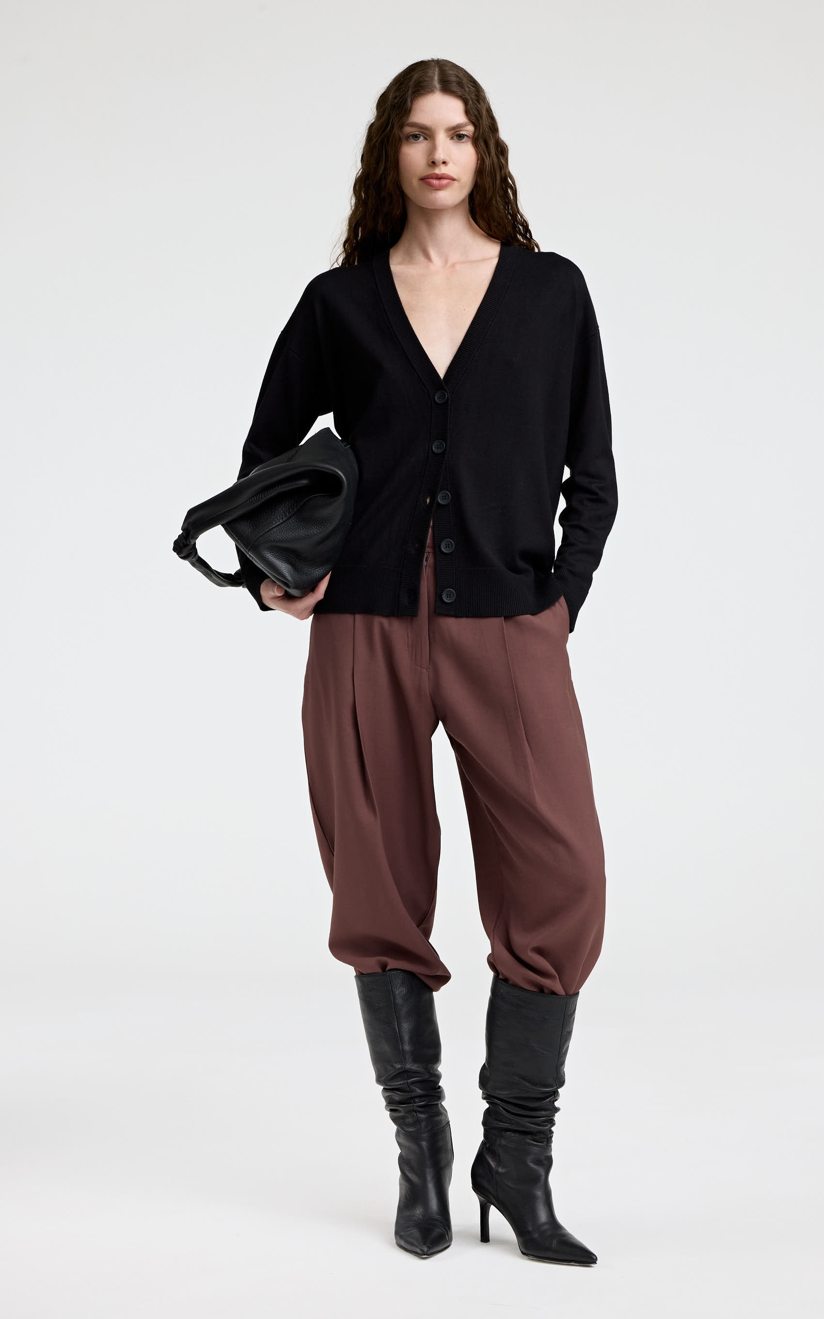 Cardigan Negro