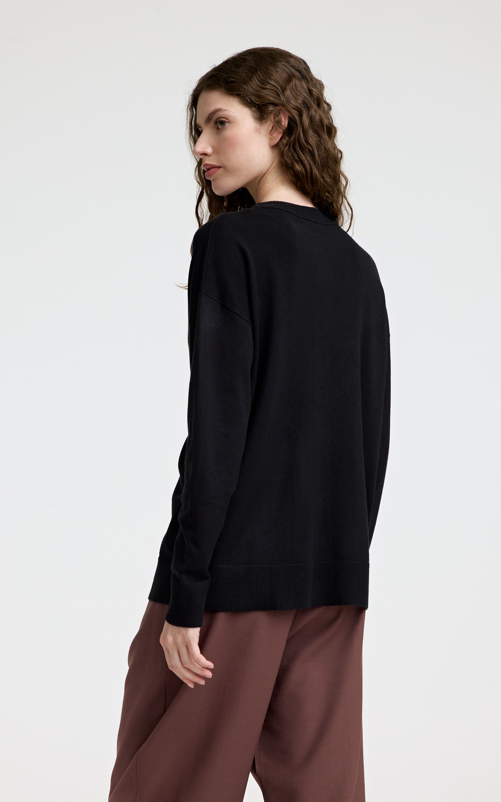 Cardigan Negro