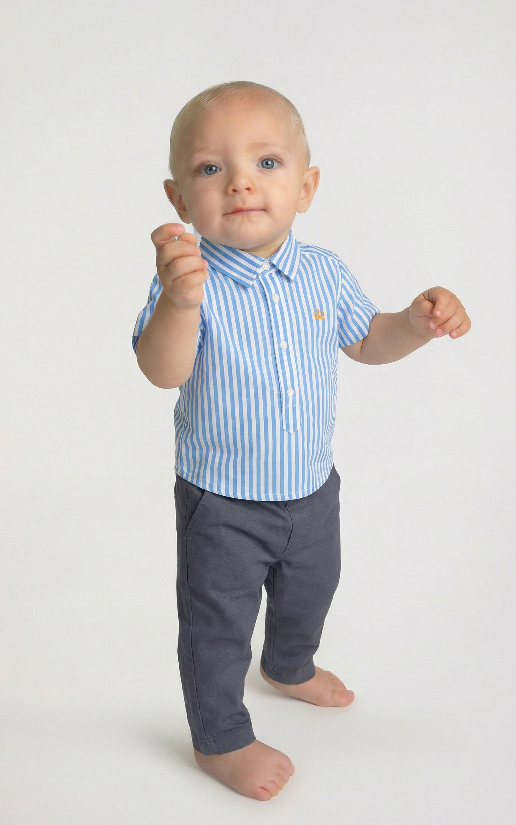 Pantalón Gris Plomo